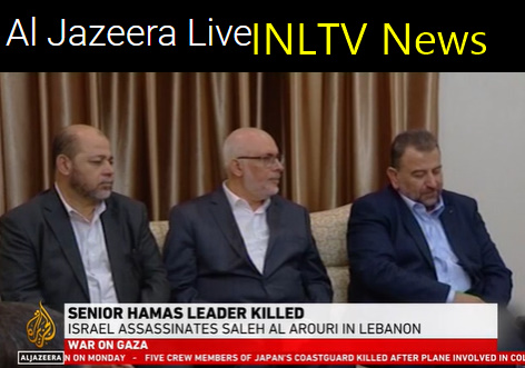Saleh al-Arouri Senior Hamas official killed in Israel Drone Strike Musharafieh Beirut, Lebanon
